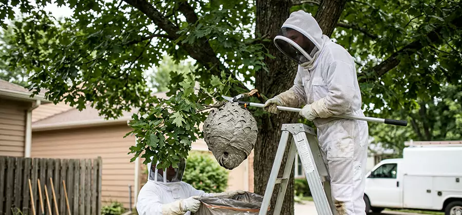 Wasp Nest in Tree Removal Redmond